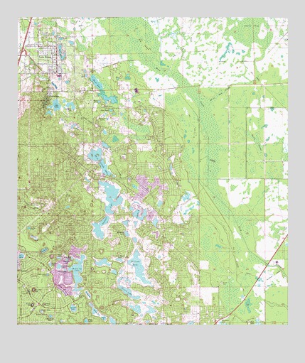 Lake Helen, FL USGS Topographic Map