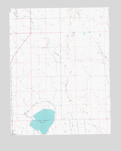 Lake Henry, CO USGS Topographic Map