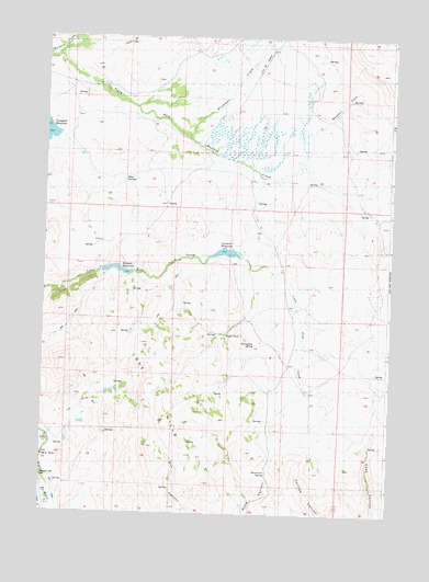 Lake Hills, ID USGS Topographic Map
