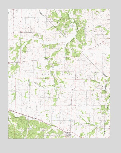 Barnett, MO USGS Topographic Map