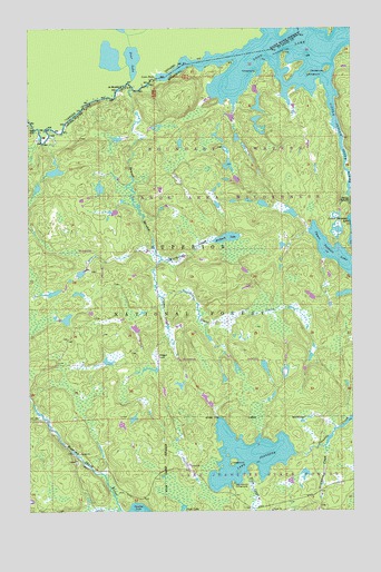 Lake Jeanette, MN USGS Topographic Map