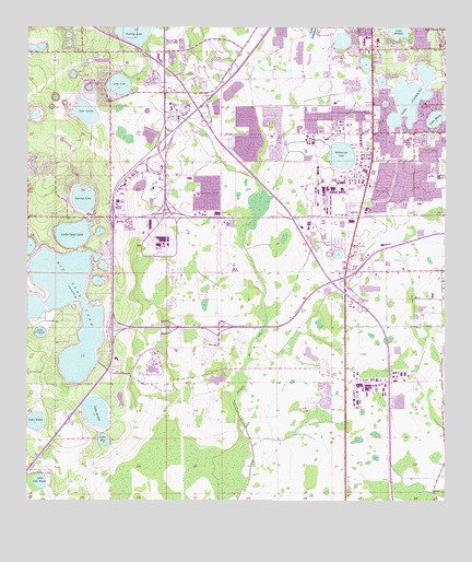 Lake Jessamine, FL USGS Topographic Map