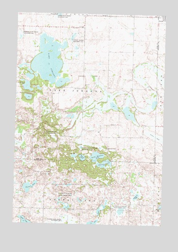Lake Johanna, MN USGS Topographic Map