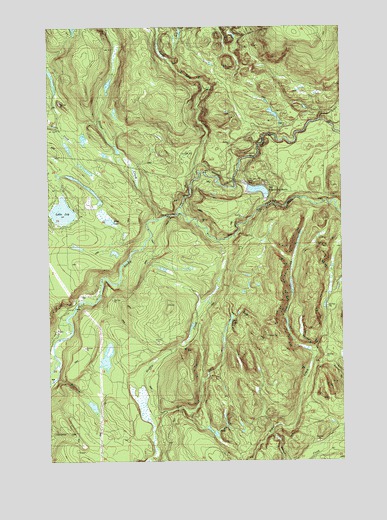 Lake Joy, WA USGS Topographic Map