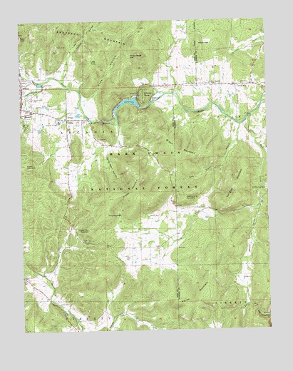 Lake Killarney, MO USGS Topographic Map