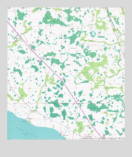 Lake Marian NE, FL USGS Topographic Map