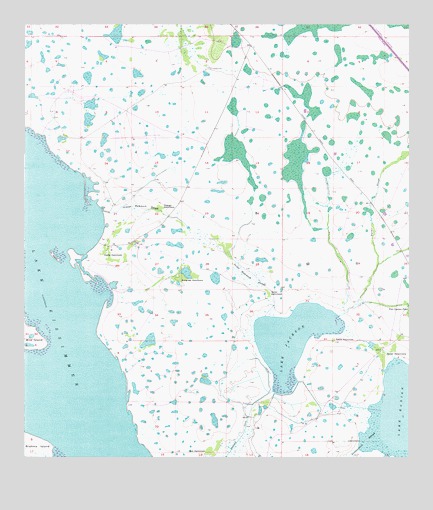 Lake Marian NW, FL USGS Topographic Map