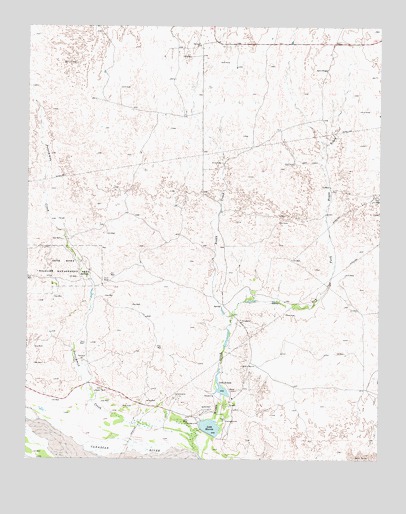 Lake Marvin, TX USGS Topographic Map