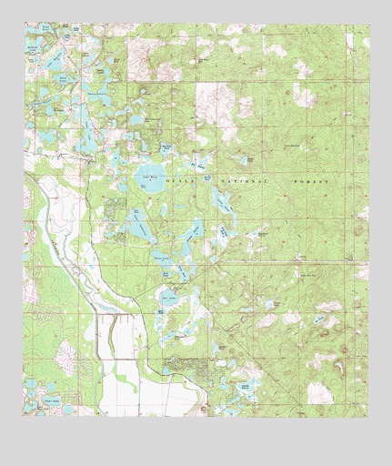 Lake Mary, FL USGS Topographic Map