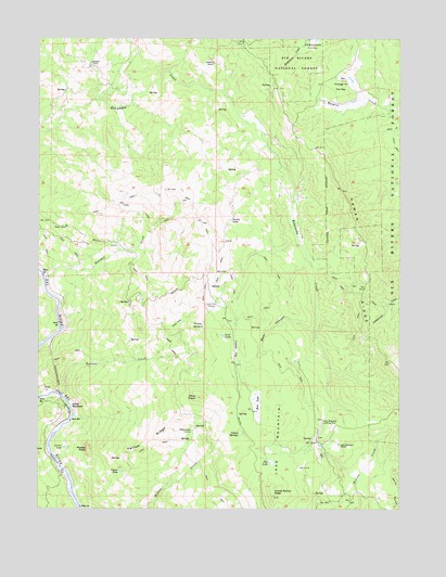 Lake Mountain, CA USGS Topographic Map