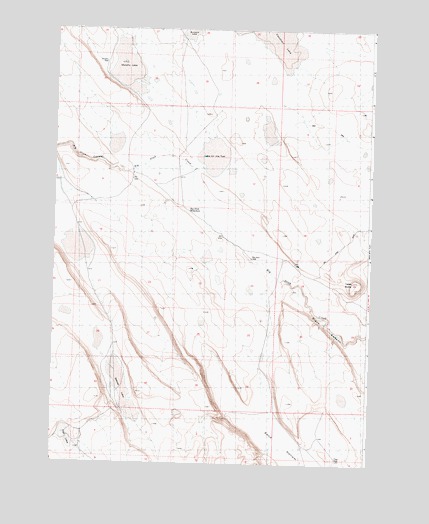 Lake on the Trail, OR USGS Topographic Map