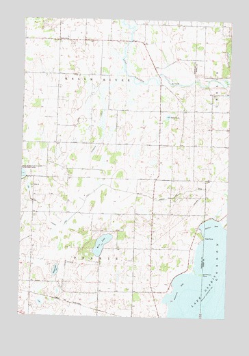 Lake Osakis West, MN USGS Topographic Map