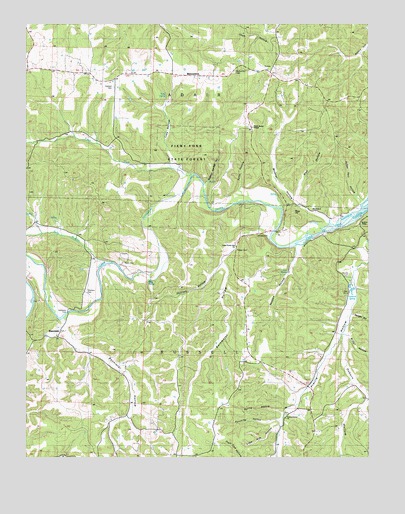 Barnumton, MO USGS Topographic Map