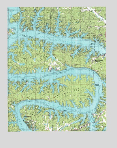 Lake Ozark, MO USGS Topographic Map
