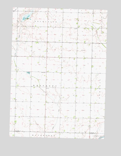 Lake Park SE, IA USGS Topographic Map