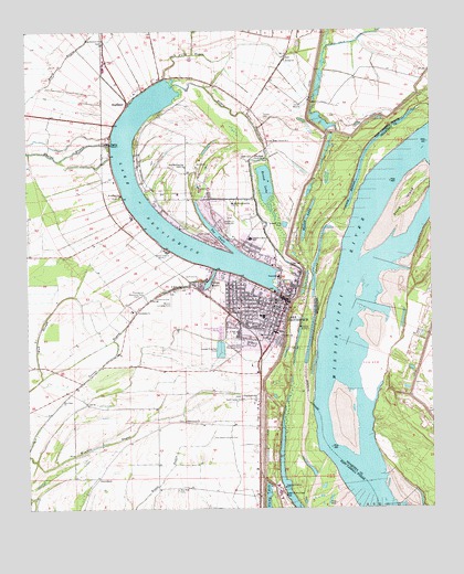 Lake Providence, LA USGS Topographic Map