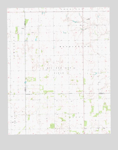 Barr, OK USGS Topographic Map