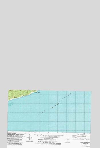 Lake Richie, MI USGS Topographic Map