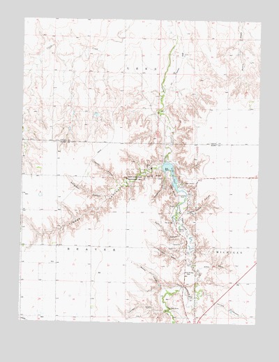 Lake Scott, KS USGS Topographic Map