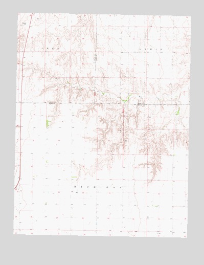 Lake Scott NE, KS USGS Topographic Map