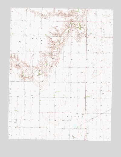 Lake Scott SW, KS USGS Topographic Map