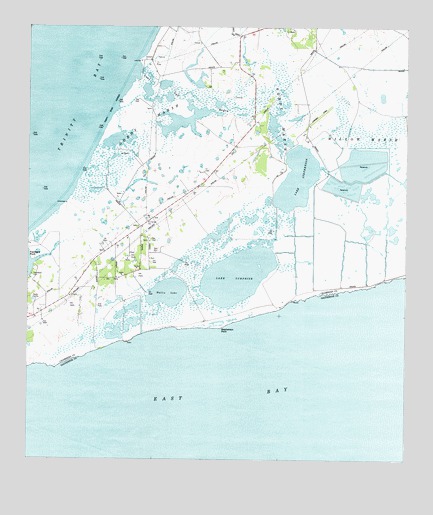 Lake Stephenson, TX USGS Topographic Map