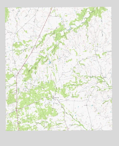 Lake Victor, TX USGS Topographic Map