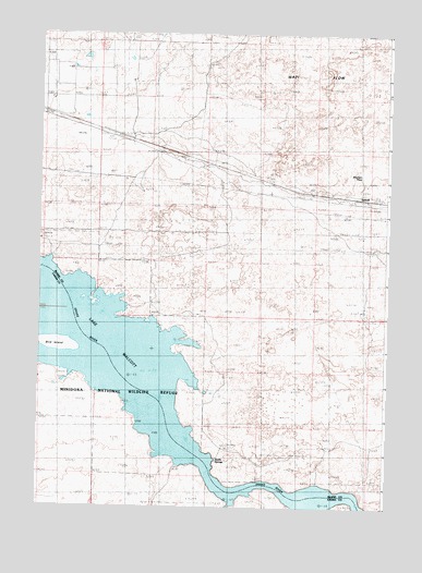 Lake Walcott East, ID USGS Topographic Map