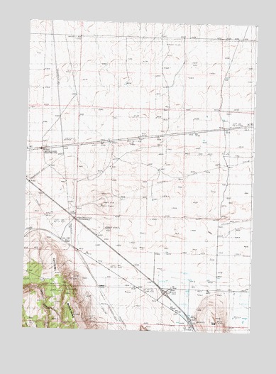 Lake Walcott SW, ID USGS Topographic Map