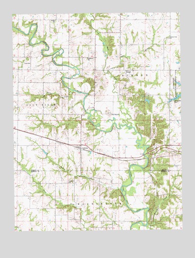 Lakenan, MO USGS Topographic Map
