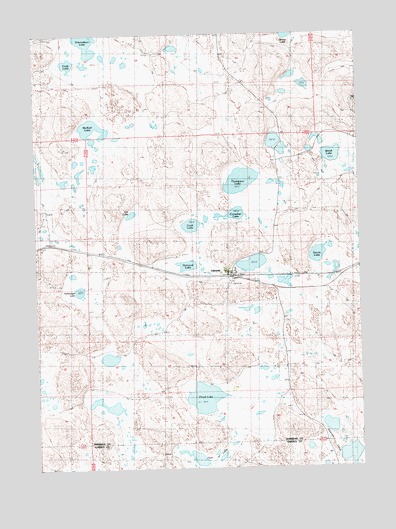 Lakeside, NE USGS Topographic Map