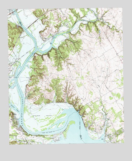 Lakeside Village, TX USGS Topographic Map