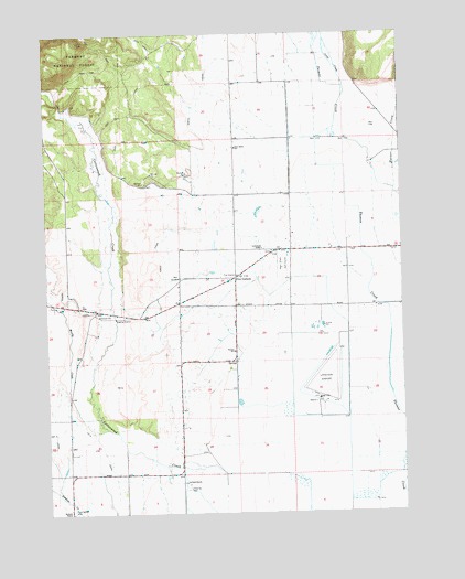 Lakeview Airport, OR USGS Topographic Map