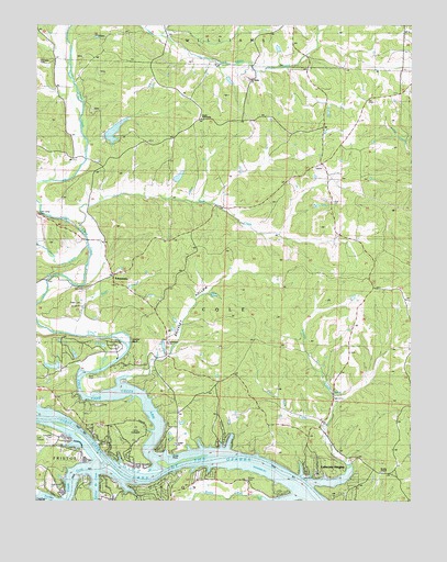 Lakeview Heights, MO USGS Topographic Map