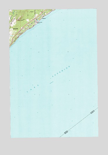 Lakewood, MN USGS Topographic Map