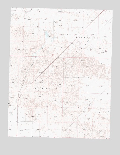 Lakin SE, KS USGS Topographic Map