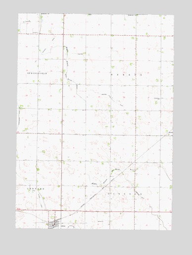 Lakota, IA USGS Topographic Map