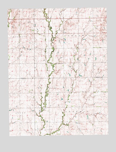Lamar, KS USGS Topographic Map