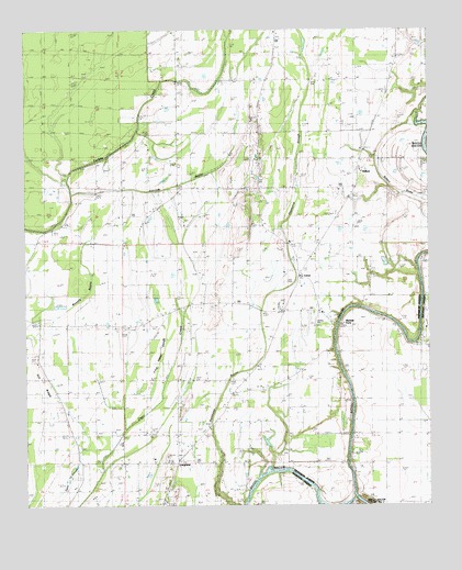 Lamar, LA USGS Topographic Map