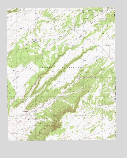 Lamb Well, AZ USGS Topographic Map