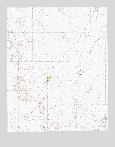 Lambert, OK USGS Topographic Map