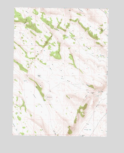 Lambing Canyon, OR USGS Topographic Map