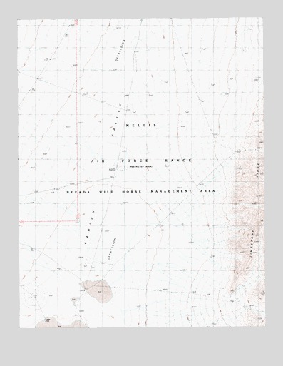 Lambs Pond, NV USGS Topographic Map