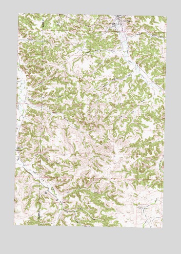 Lame Deer, MT USGS Topographic Map