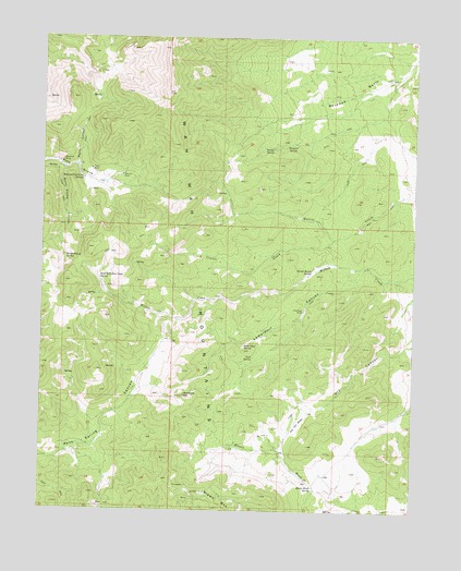 Lamerdorf Peak, UT USGS Topographic Map