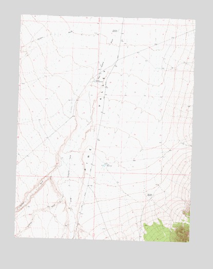 Lamerdorf Peak NW, UT USGS Topographic Map