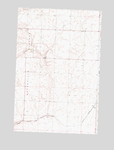 Lamoine, WA USGS Topographic Map