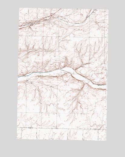 Lamona, WA USGS Topographic Map