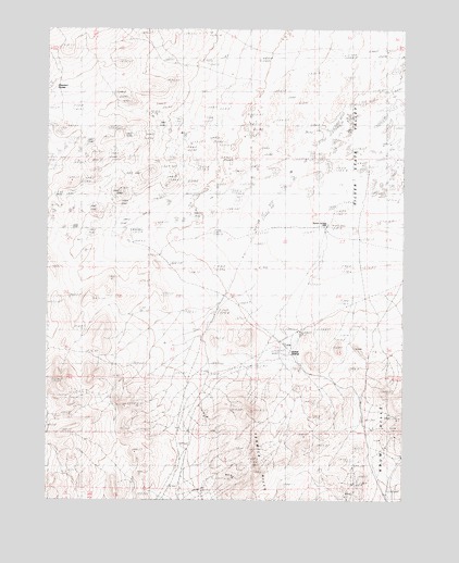 Barrett Springs, NV USGS Topographic Map