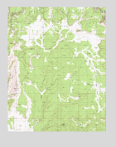 Lamp Stand, UT USGS Topographic Map